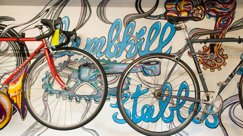 Bike Hub at Lambhill Stables