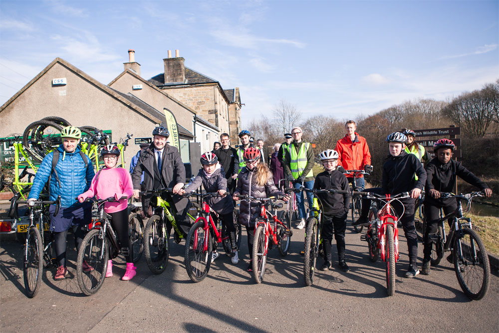 Bike Hub at Lambhill Stables