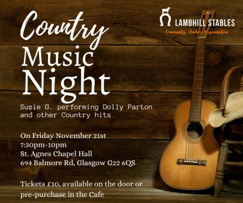 Music Night - Friday 21st November 2025