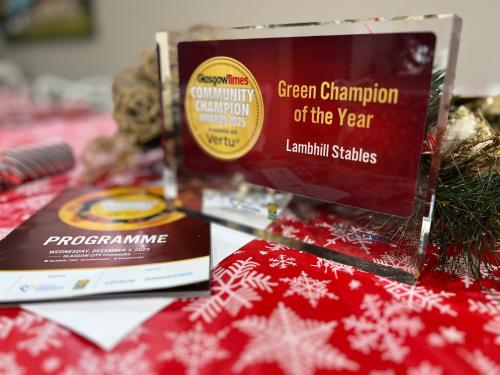 Green Champion of the Year - Glasgow Times Community Awards 2025